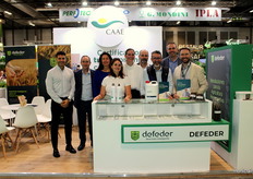 Equipo de Defeder, fabricante de fertilizantes orgánicos que presentó en Fruit Attraction su nueva gama de bioestimulantes