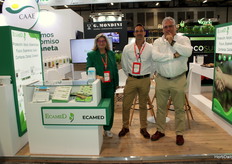 Rocío Rubio, Hugo Agulló y José Luis Puche, de EcameD