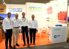 Manuel Castro, David Torres, Blas Márquez y Javier Calvo, de Ondupack y Ondupet