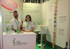 Alejandro González y Laura Herraiz, de ValGenetics