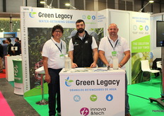 Alexander Rausch, Ferran Cabiol y Enrique Nacif, de Green Legacy