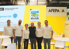 Stand de Afepasa, que ha traído a Madrid sus bioestimulantes a base de azufre microbiológico