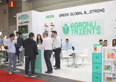 Reuniones en el stand de Agronutrients