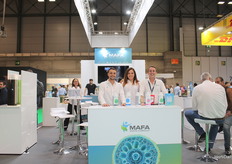 Damián Altamirano, Hanan El Bakkal y Jaime Carnero, de MAFA