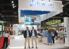 Ángel Rueda, director de ventas Innovabio by Timac Agro, y José Manuel Caballero, responsable de mercado de Timac Agro