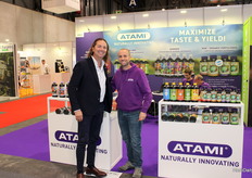Julián Rodríguez, de CASI, junto a Abel Tato, de Atami
