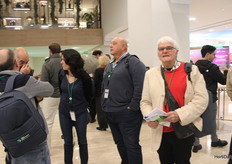 Hubert Galy, director de Anadiag Ibérica, también asistió al congreso junto con su equipo