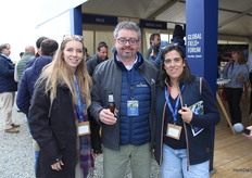 María Jesús Martínez, Andrea Pergher y María Batista, disfrutando del coffe break