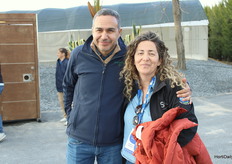 Hamid y Tamara, de VitaBlue y S&A Produce