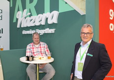 Biörn Neumann, de Ursus Beratung, junto a José Domingo Cerezuela, de Házera