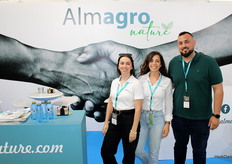 Ana M.ª Hernández, Sarai Serna y Manuel Juárez, de Almagro Nature