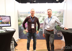 Sonny Moerenhout, de Cultivators, y Bart Jansen, de Brightlabs, tuvieron su propio stand por primera vez.