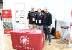 Juan Gutiérrez, Deron Caplan y Philipp Matzneller de Sostanza