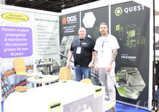 Rob Brindley y Ben Dobson de DGS, Growth Technology y Quest
