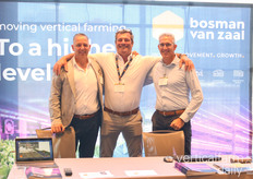 Ben van der Heide, Arnoud Bolten y Jakob Boxhoorn hablaron de la agricultura vertical y la automatización, que son el núcleo de Bosman van Zaal y Polariks.