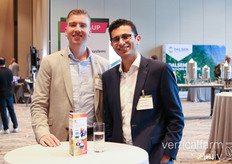 Laurens Mes de HAWE Cultivation Systems y Yoris Khalil de Viscon Group