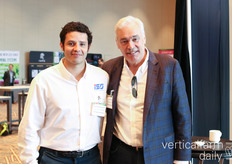 David López Restrepo y Will Lamers de ISO Horti Innovators