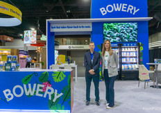 Lindsay Brooks y Glenn Wells, de Bowery Farming